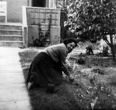 1935 Olga Wolter i haven
