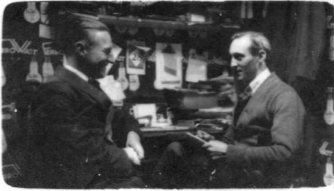 1938 Poul Andersen ses til højre