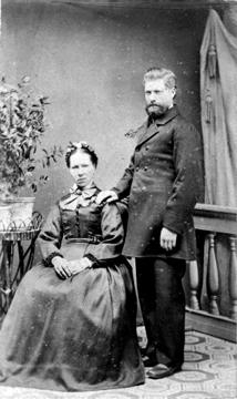 1900 Ellen Hansdatter og Jens Mikkelsen