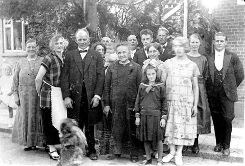 1905 Johanne Marie og Christen Nielsen sølvbryllup