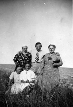 1937 Gudrun Johannes Dagmar Rita og Magny