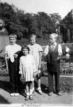 1937 Malmø Kalle Magny Rita og Poul