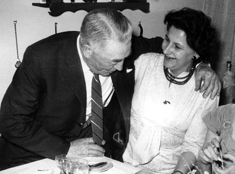 1960 Otto Ødegaard og Lilian